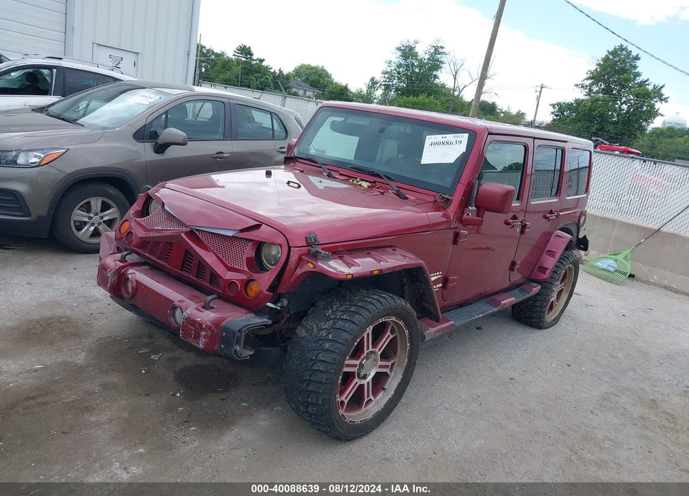2013 JEEP WRANGLER UNLIMITED SAHARA VIN: 1C4BJWEG1DL525622