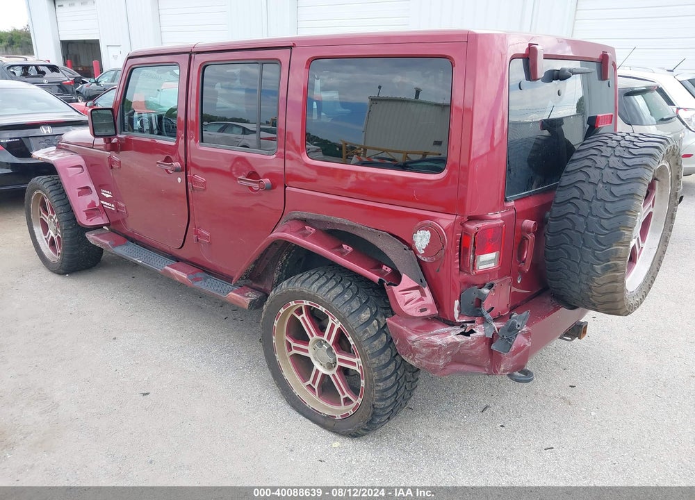 2013 JEEP WRANGLER UNLIMITED SAHARA VIN: 1C4BJWEG1DL525622