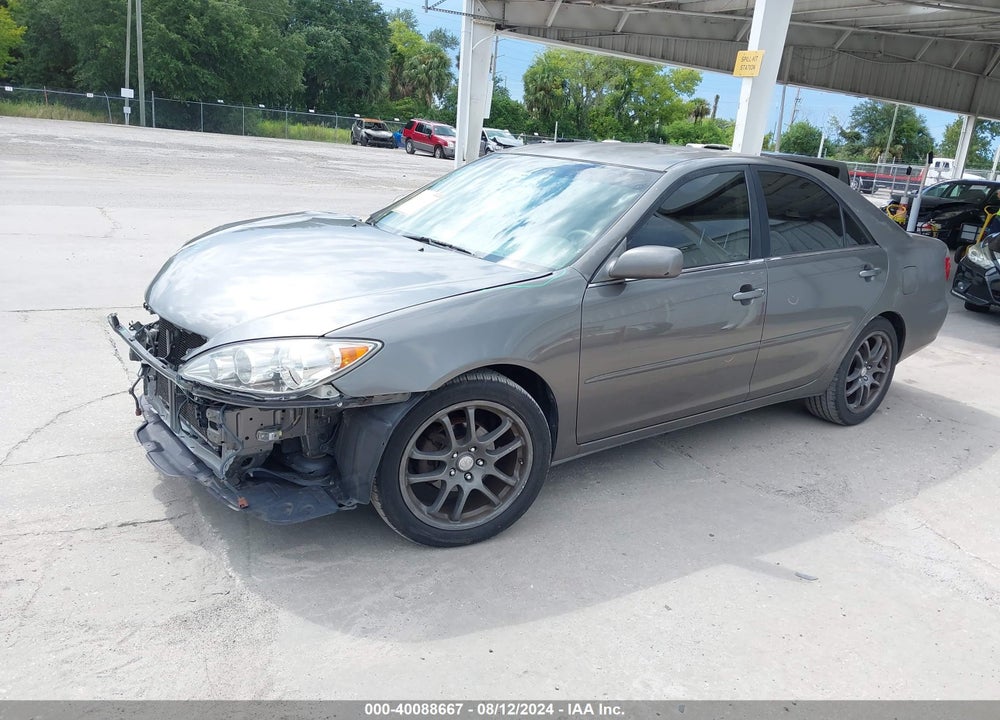 2005 TOYOTA CAMRY LE VIN: 4T1BE32K25U510629