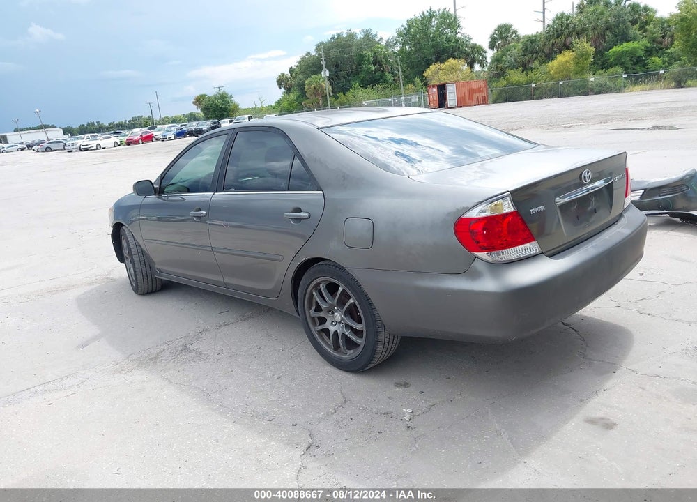 2005 TOYOTA CAMRY LE VIN: 4T1BE32K25U510629