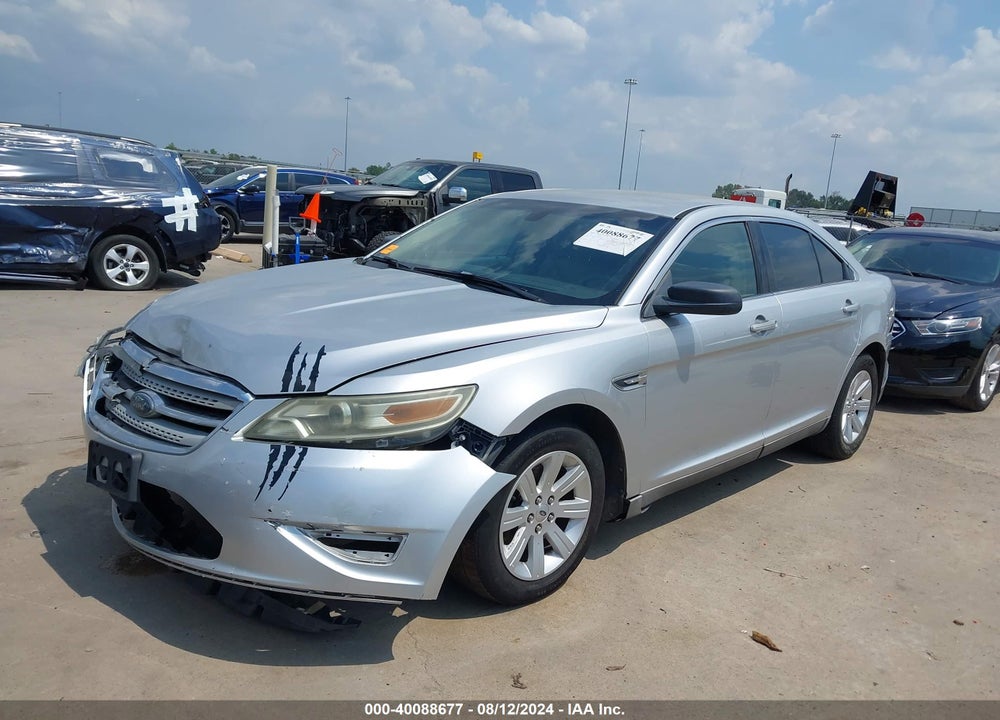 2010 FORD TAURUS SE VIN: 1FAHP2DW4AG132458