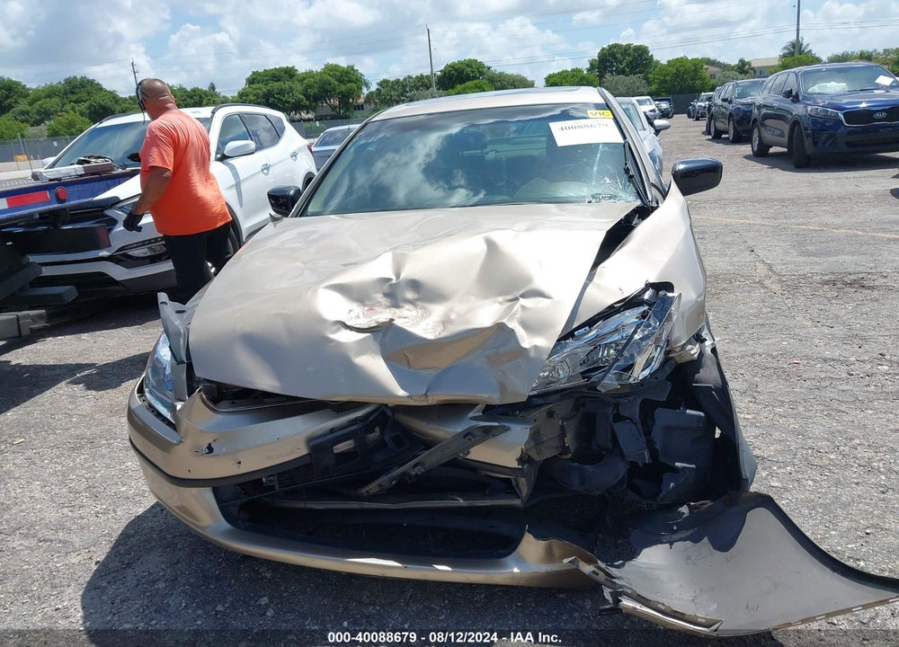 2005 HONDA ACCORD 2.4 EX VIN: 1HGCM56845A094396