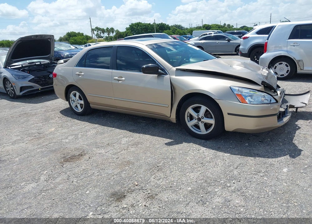 2005 HONDA ACCORD 2.4 EX VIN: 1HGCM56845A094396