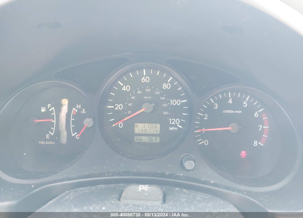 2003 SUBARU FORESTER X VIN: JF1SG636X3H770208