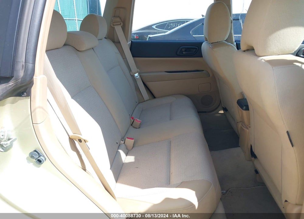 2003 SUBARU FORESTER X VIN: JF1SG636X3H770208