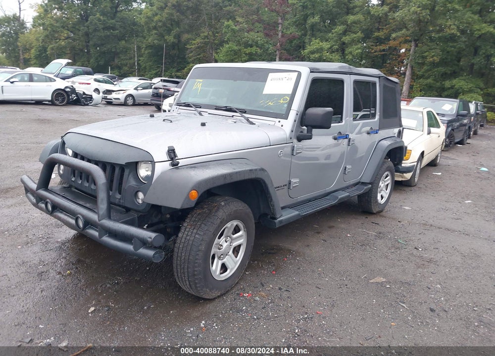 2014 JEEP WRANGLER UNLIMITED SPORT VIN: 1C4BJWDG2EL255528