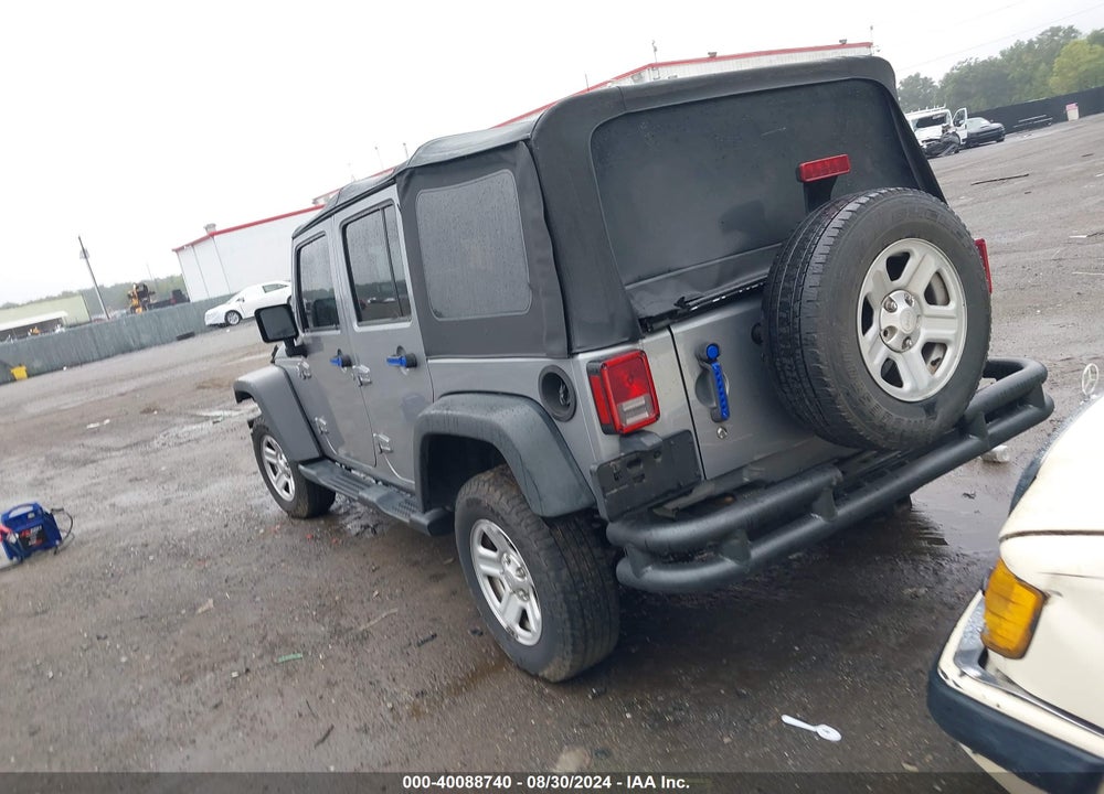 2014 JEEP WRANGLER UNLIMITED SPORT VIN: 1C4BJWDG2EL255528