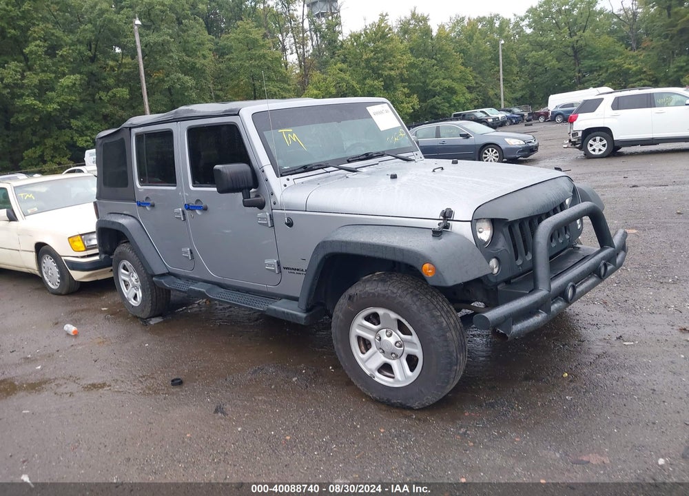 2014 JEEP WRANGLER UNLIMITED SPORT VIN: 1C4BJWDG2EL255528