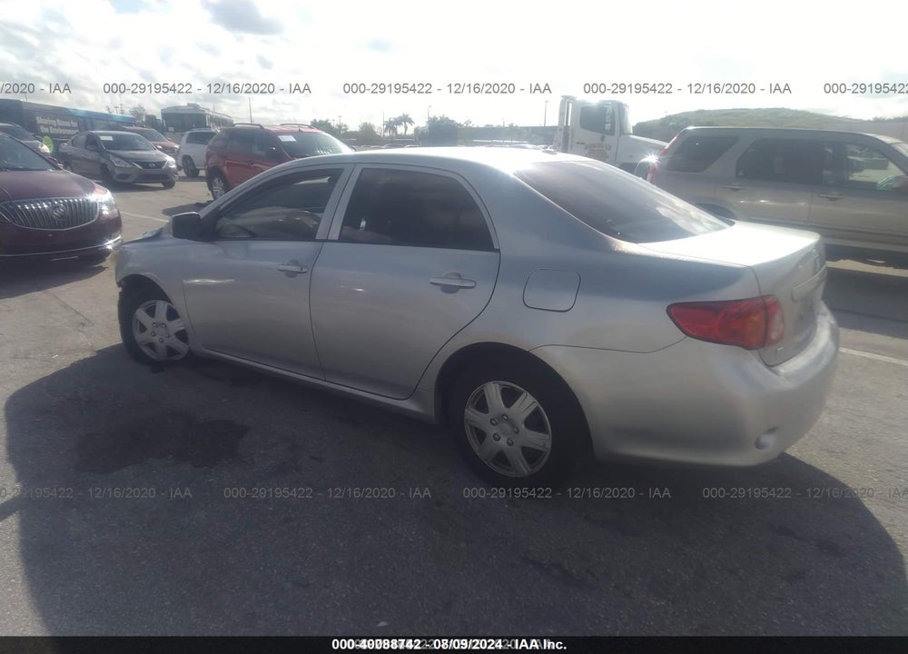 2009 TOYOTA COROLLA LE VIN: JTDBL40E79J022667
