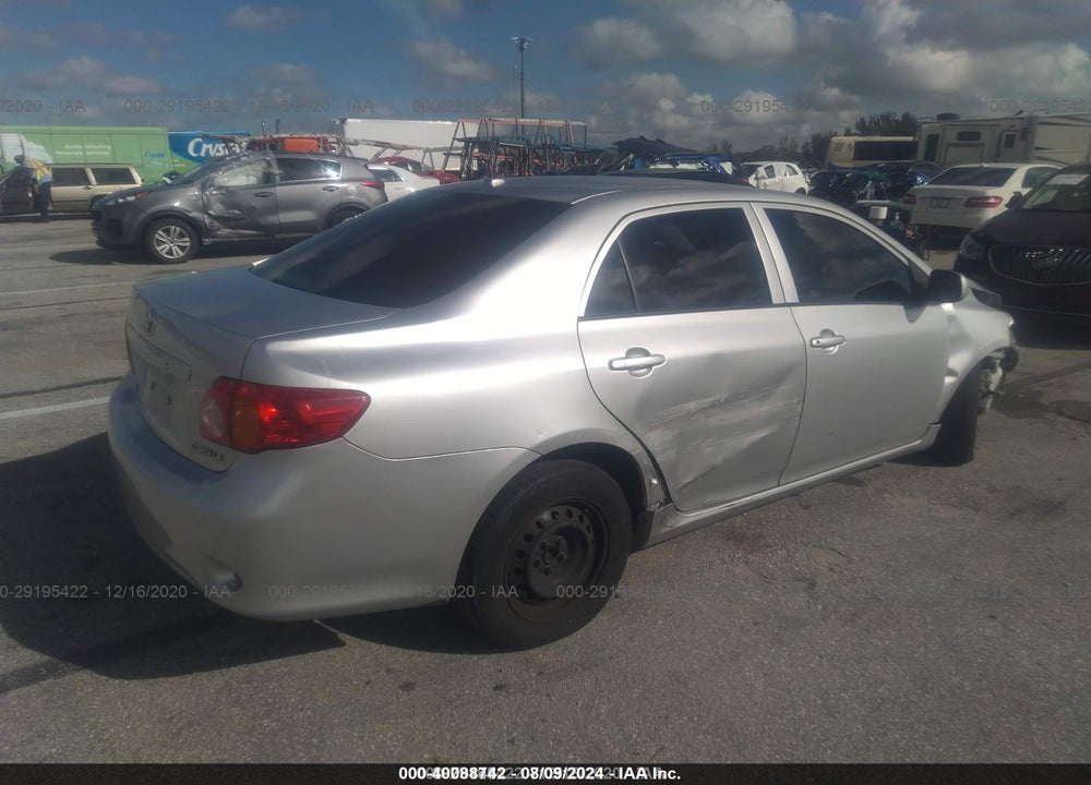 2009 TOYOTA COROLLA LE VIN: JTDBL40E79J022667