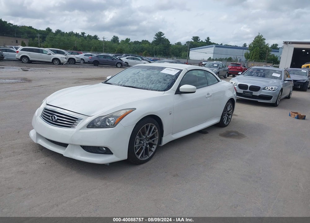 2013 INFINITI IPL G VIN: JN1CV6FE8DM230195