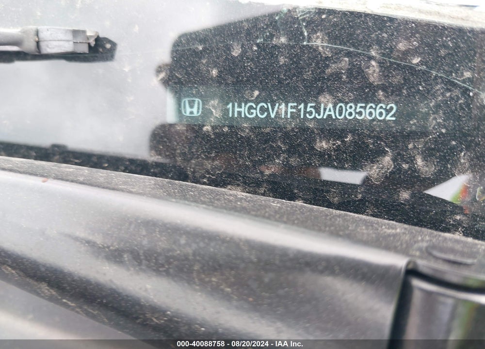 2018 HONDA ACCORD LX VIN: 1HGCV1F15JA085662