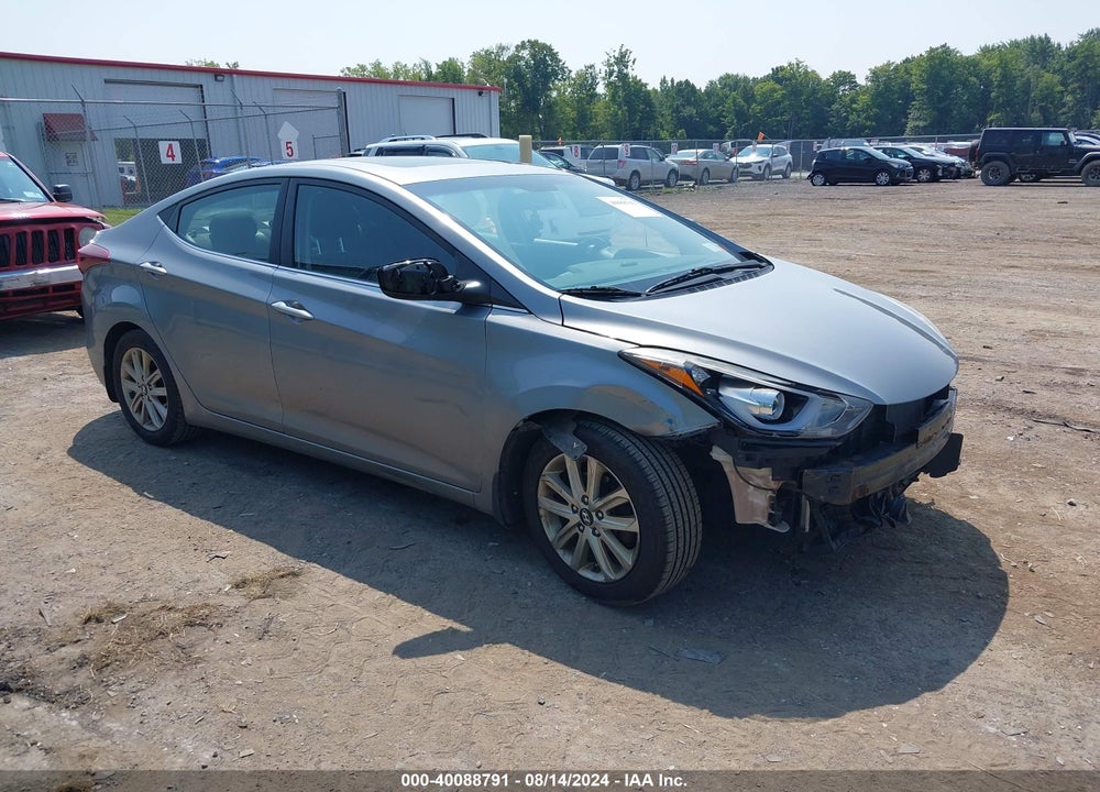 2015 HYUNDAI ELANTRA SE VIN: KMHDH4AE5FU345422