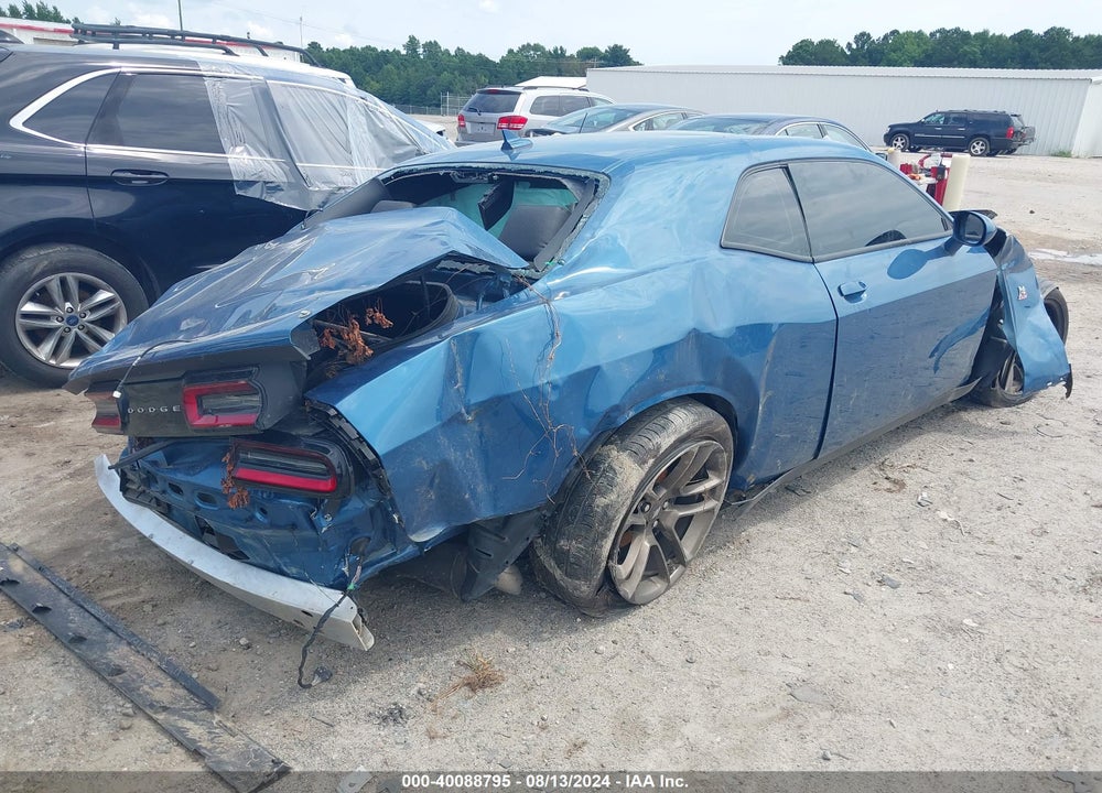 2022 DODGE CHALLENGER R/T SCAT PACK VIN: 2C3CDZFJ5NH164681