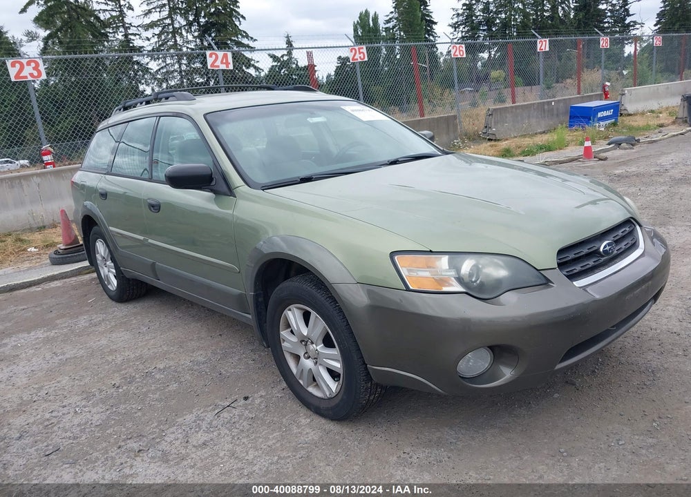 2005 SUBARU OUTBACK 2.5I VIN: 4S4BP61C257377052