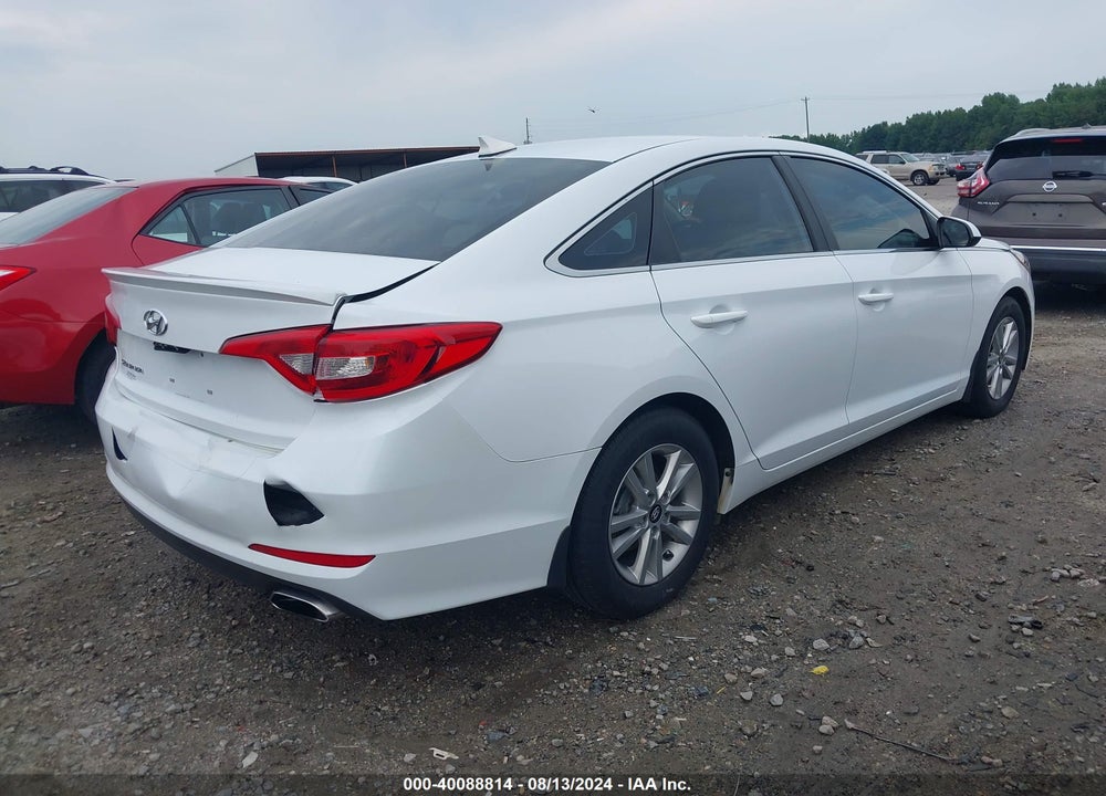 2016 HYUNDAI SONATA SE VIN: 5NPE24AF6GH319751