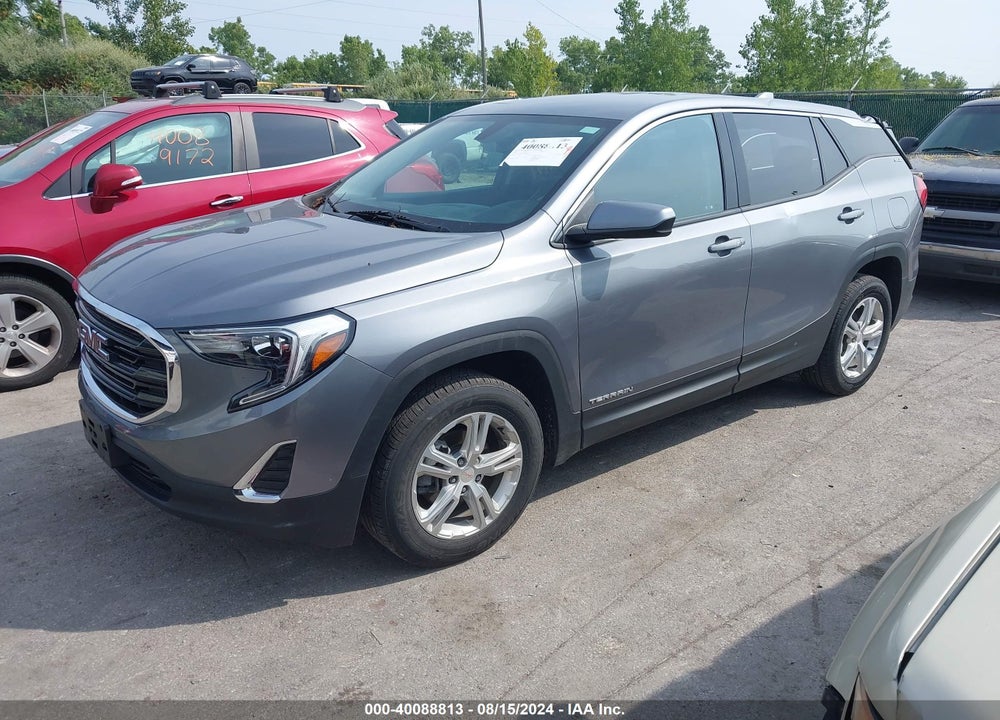 2019 GMC TERRAIN SLE VIN: 3GKALTEV9KL356166