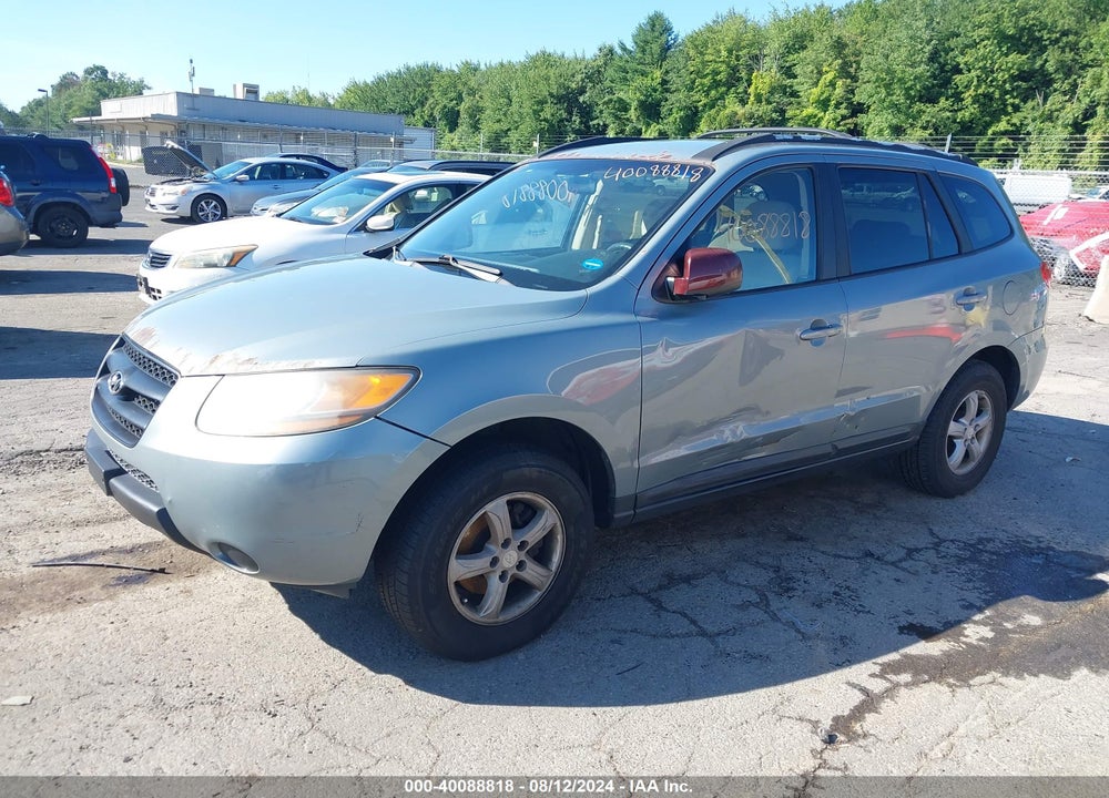 2008 HYUNDAI SANTA FE GLS VIN: 5NMSG73D48H197861