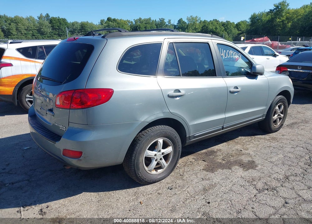 2008 HYUNDAI SANTA FE GLS VIN: 5NMSG73D48H197861