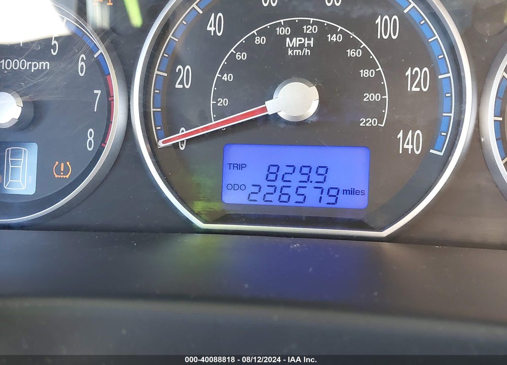 2008 HYUNDAI SANTA FE GLS VIN: 5NMSG73D48H197861