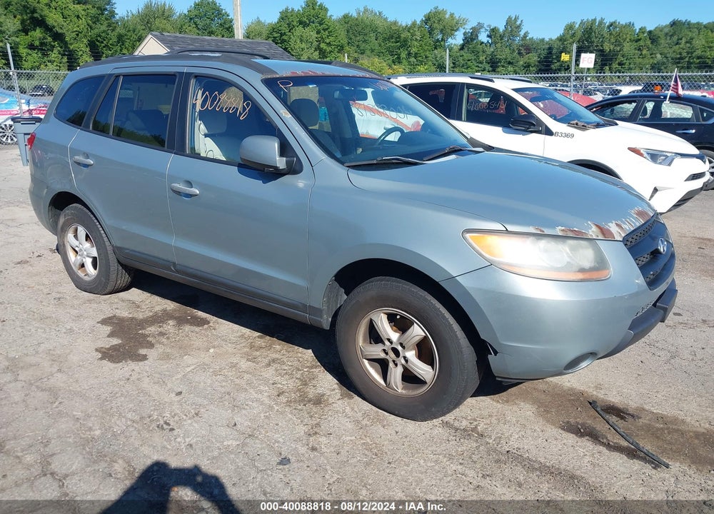 2008 HYUNDAI SANTA FE GLS VIN: 5NMSG73D48H197861