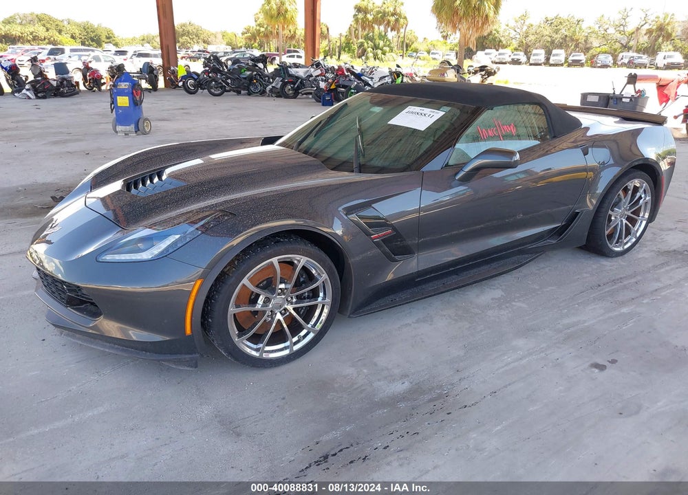 2017 CHEVROLET CORVETTE GRAND SPORT VIN: 1G1YY3D7XH5107214
