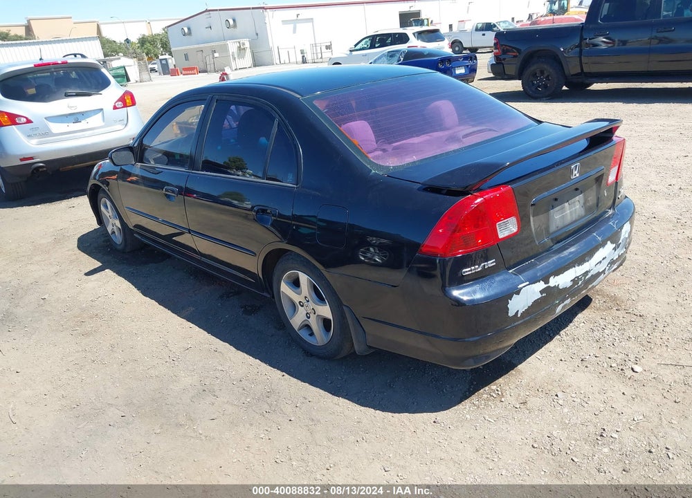 2004 HONDA CIVIC EX VIN: 2HGES25704H507033