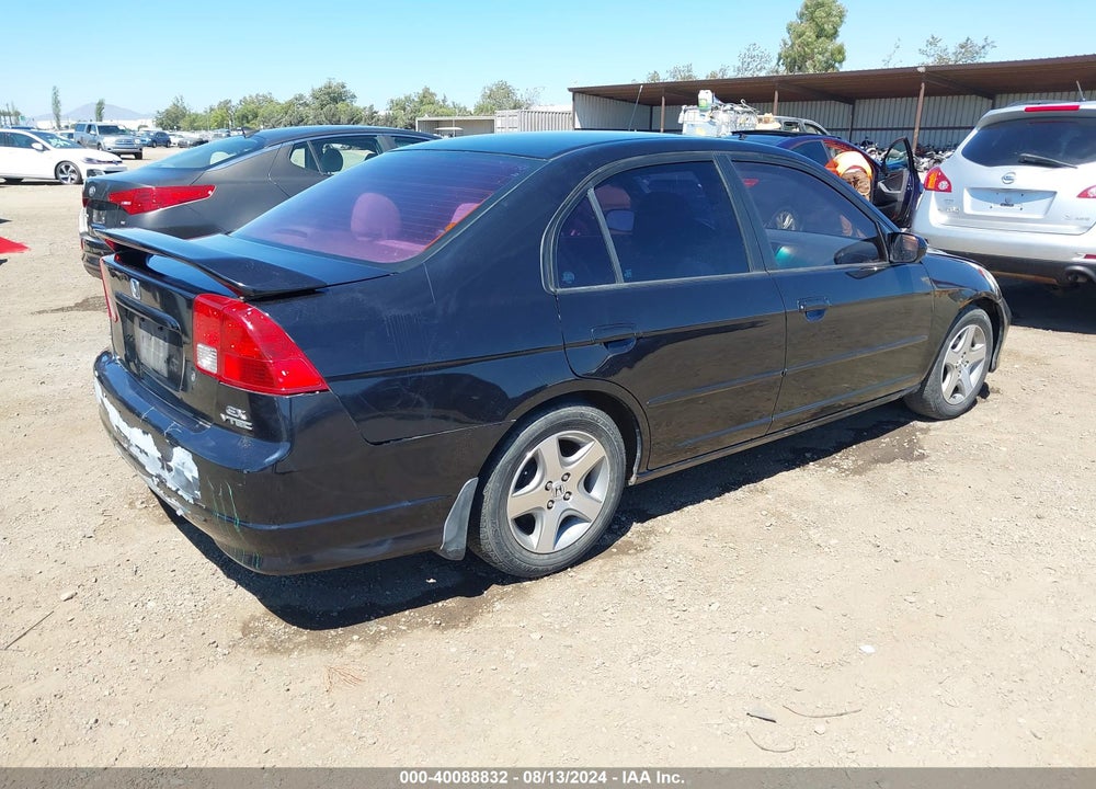 2004 HONDA CIVIC EX VIN: 2HGES25704H507033