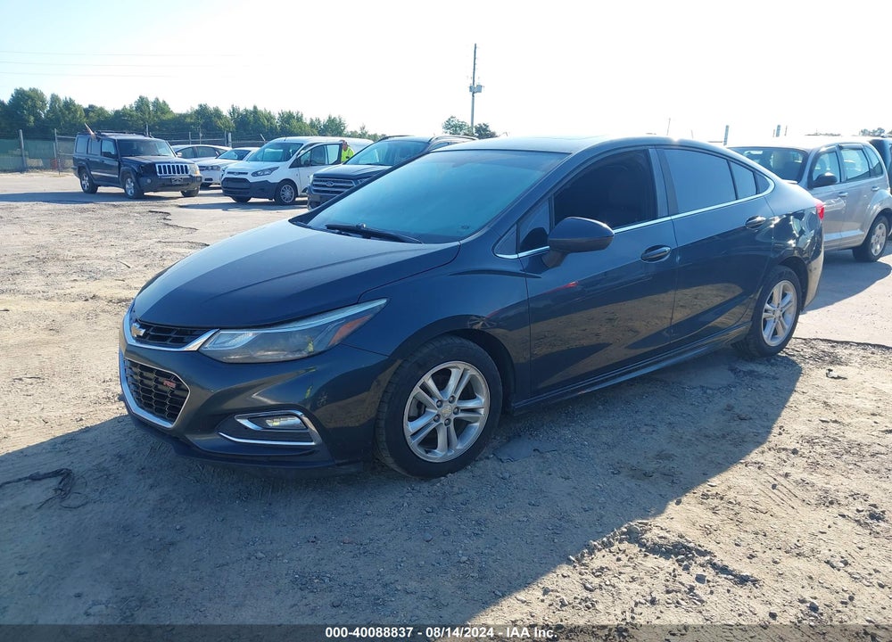2017 CHEVROLET CRUZE LT AUTO VIN: 1G1BE5SMXH7170403