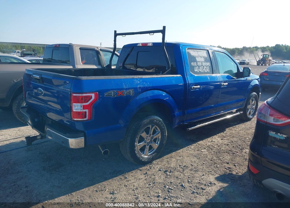 2018 FORD F-150 XLT VIN: 1FTEW1EP6JFB24613