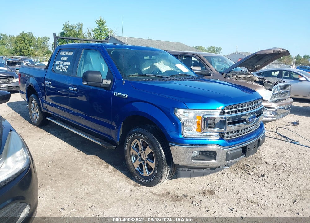 2018 FORD F-150 XLT VIN: 1FTEW1EP6JFB24613