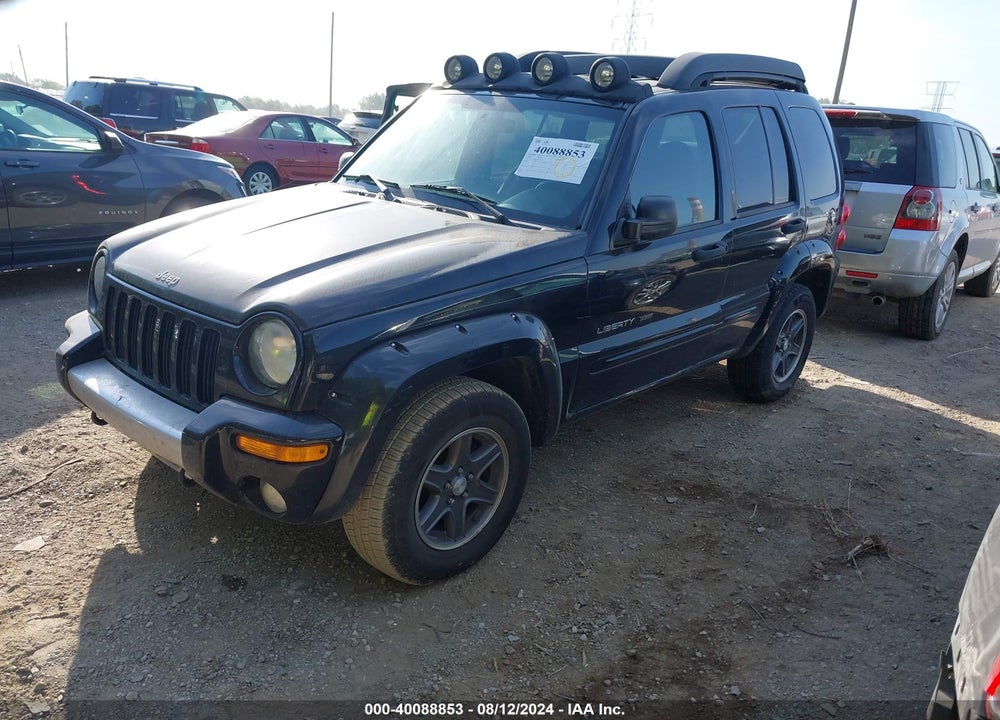 2003 JEEP LIBERTY RENEGADE VIN: 1J4GL38K83W567095
