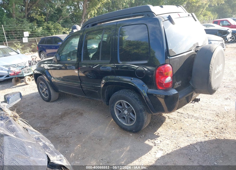 2003 JEEP LIBERTY RENEGADE VIN: 1J4GL38K83W567095