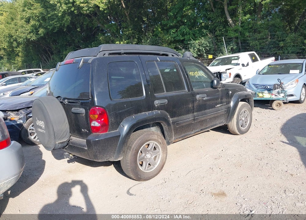 2003 JEEP LIBERTY RENEGADE VIN: 1J4GL38K83W567095
