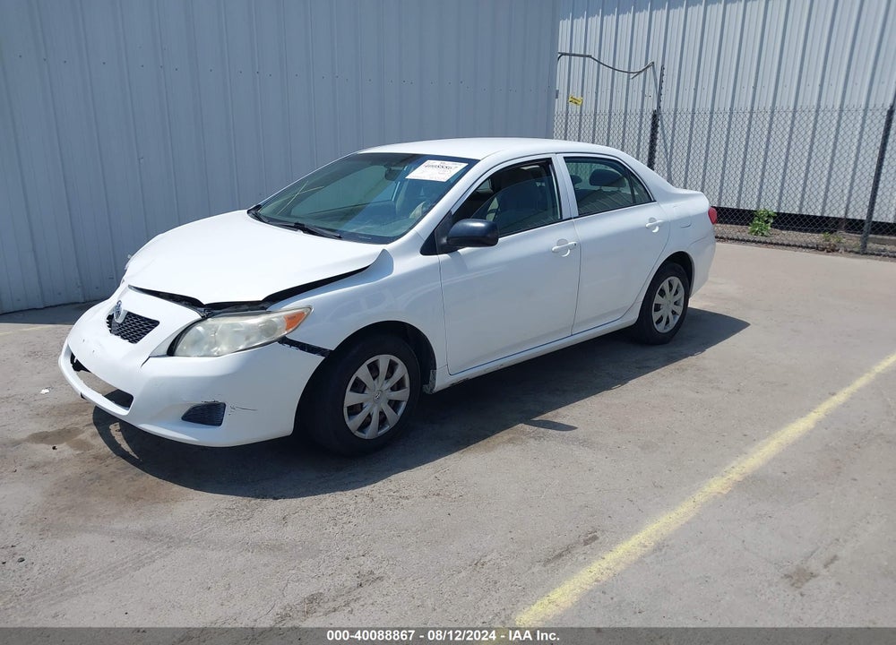 2009 TOYOTA COROLLA VIN: JTDBL40E899050351