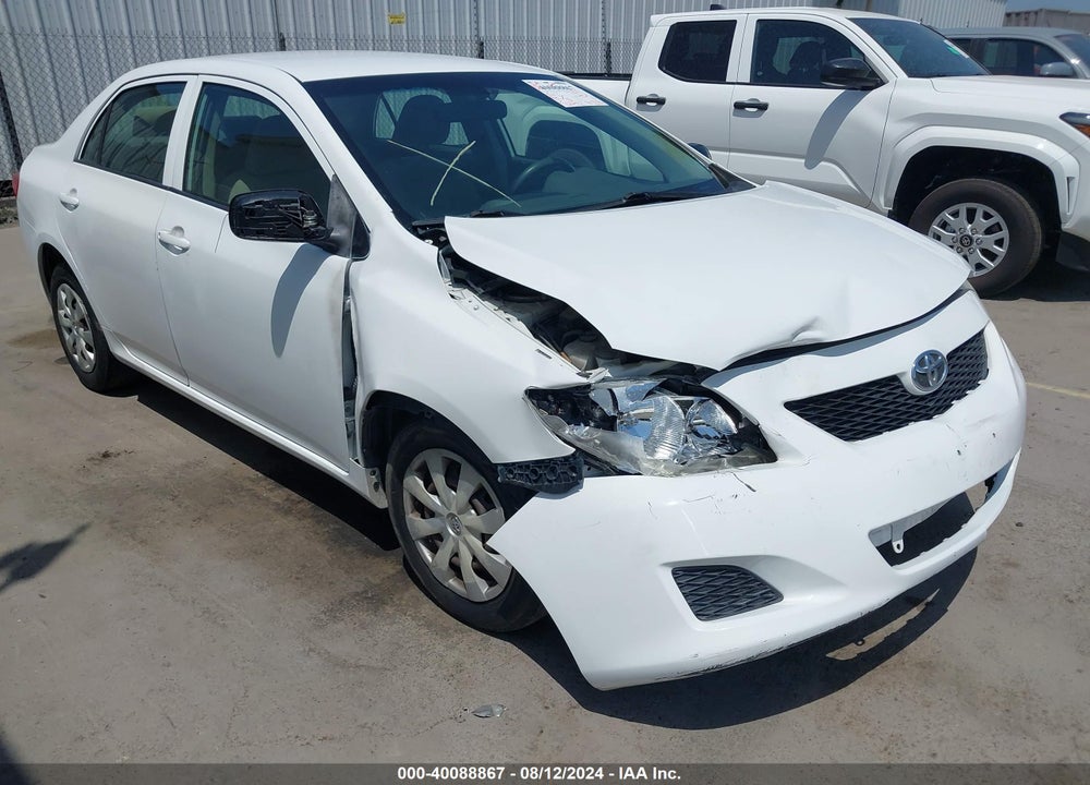 2009 TOYOTA COROLLA VIN: JTDBL40E899050351