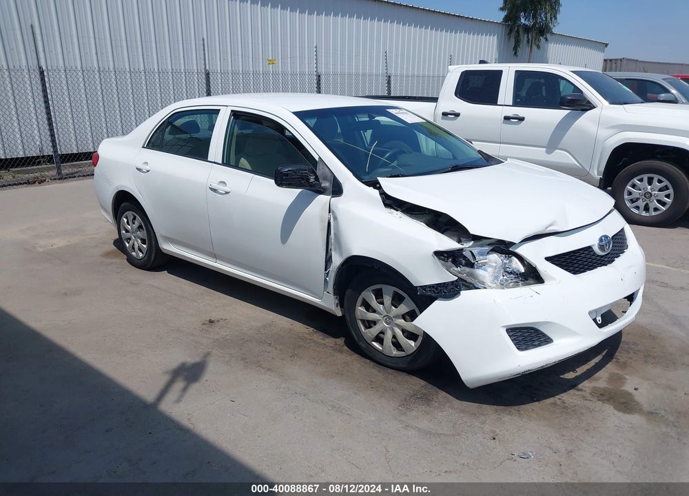 2009 TOYOTA COROLLA VIN: JTDBL40E899050351
