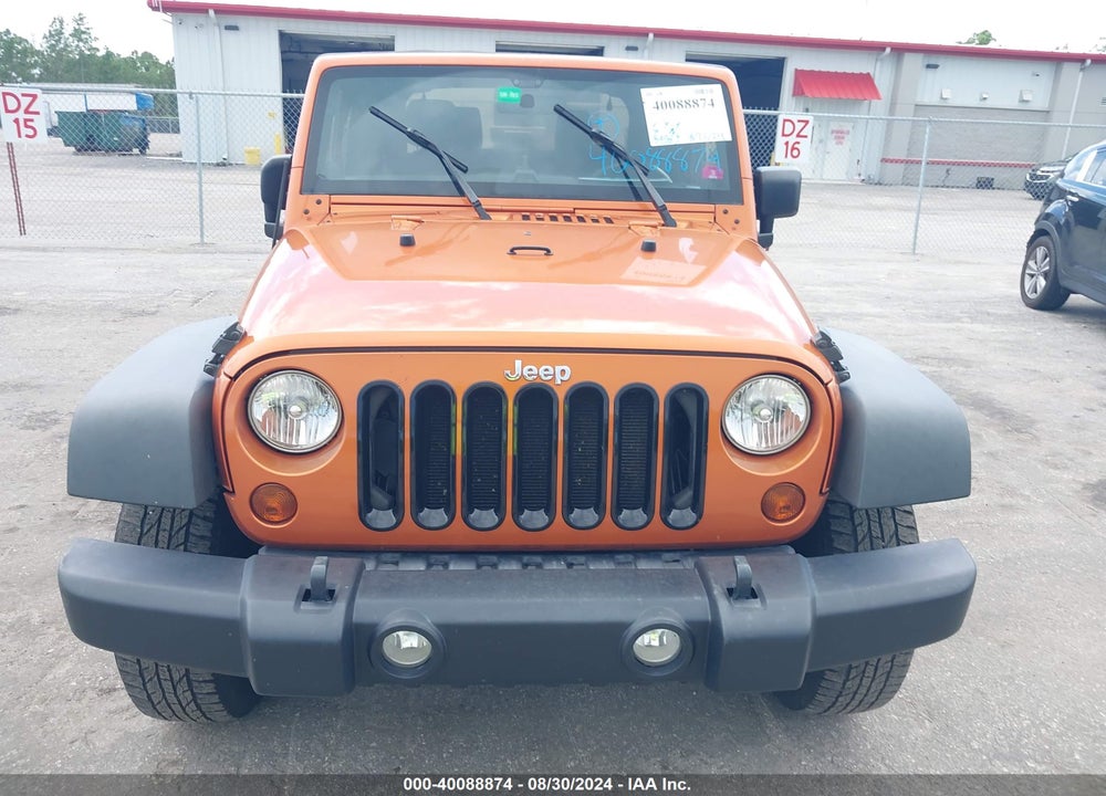 2011 JEEP WRANGLER SPORT VIN: 1J4AA2D13BL577651