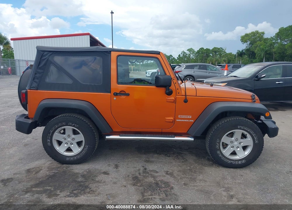 2011 JEEP WRANGLER SPORT VIN: 1J4AA2D13BL577651