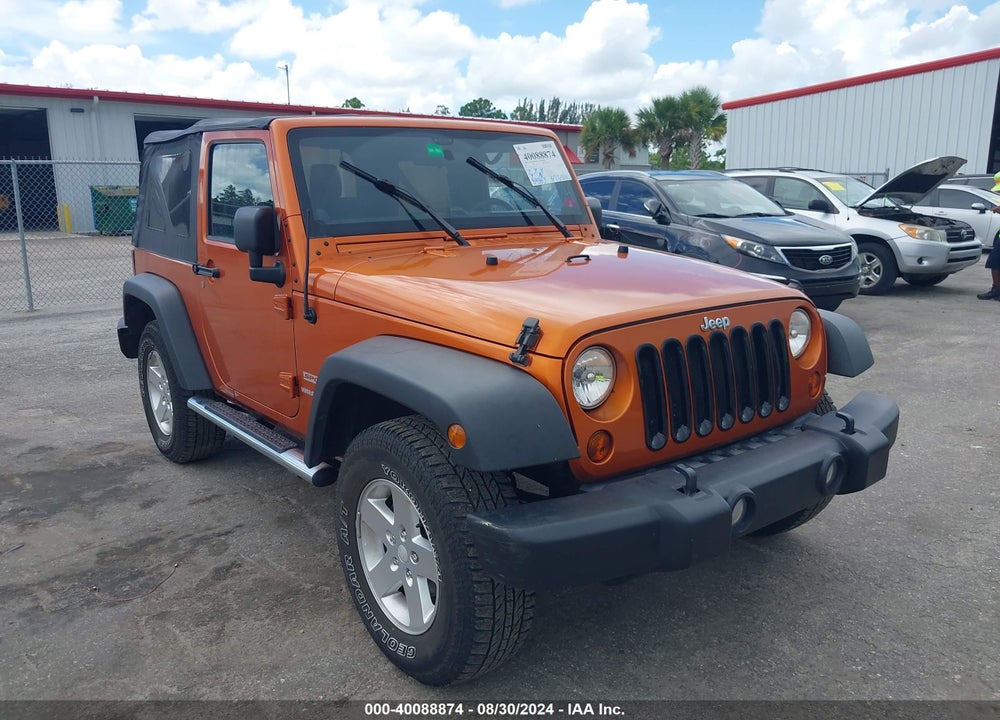 2011 JEEP WRANGLER SPORT VIN: 1J4AA2D13BL577651