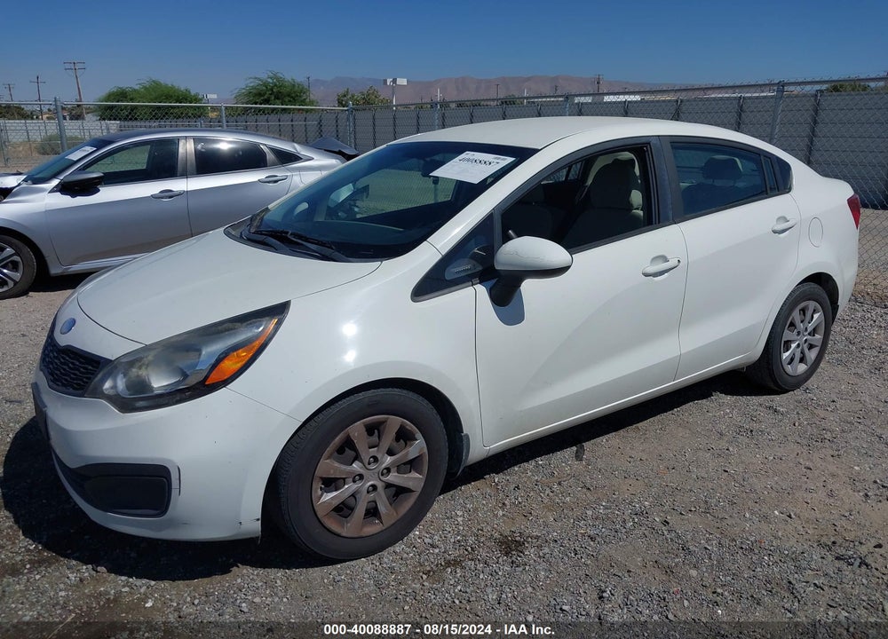 2013 KIA RIO LX VIN: KNADM4A36D6318761