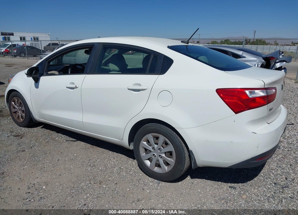 2013 KIA RIO LX VIN: KNADM4A36D6318761