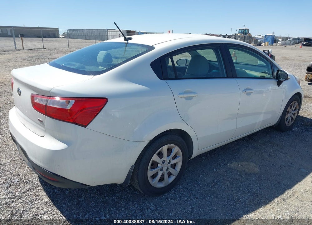 2013 KIA RIO LX VIN: KNADM4A36D6318761