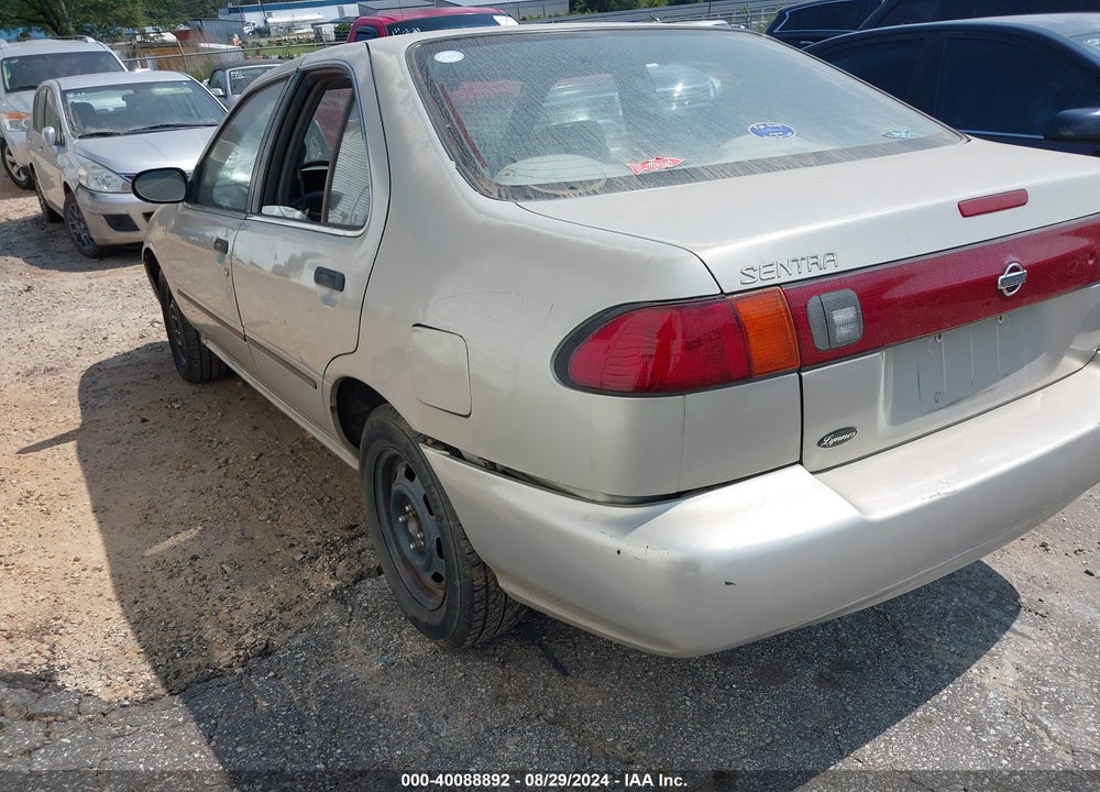 1998 NISSAN SENTRA GXE/XE VIN: 3N1AB41DXWL039782
