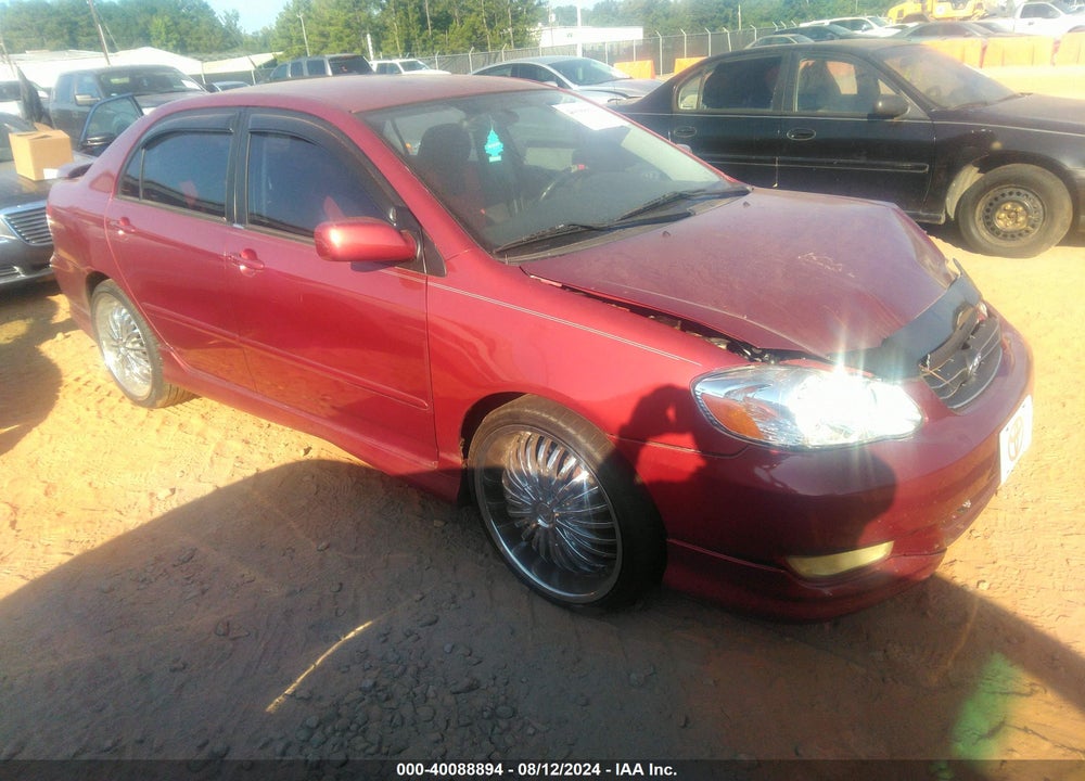 2004 TOYOTA COROLLA S VIN: 2T1BR32E44C259403