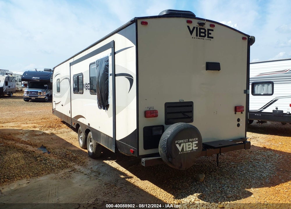 2016 FOREST RIVER VIBE 268RKS TRAVEL TRAILER VIN: 4X4TVBC25G4105900