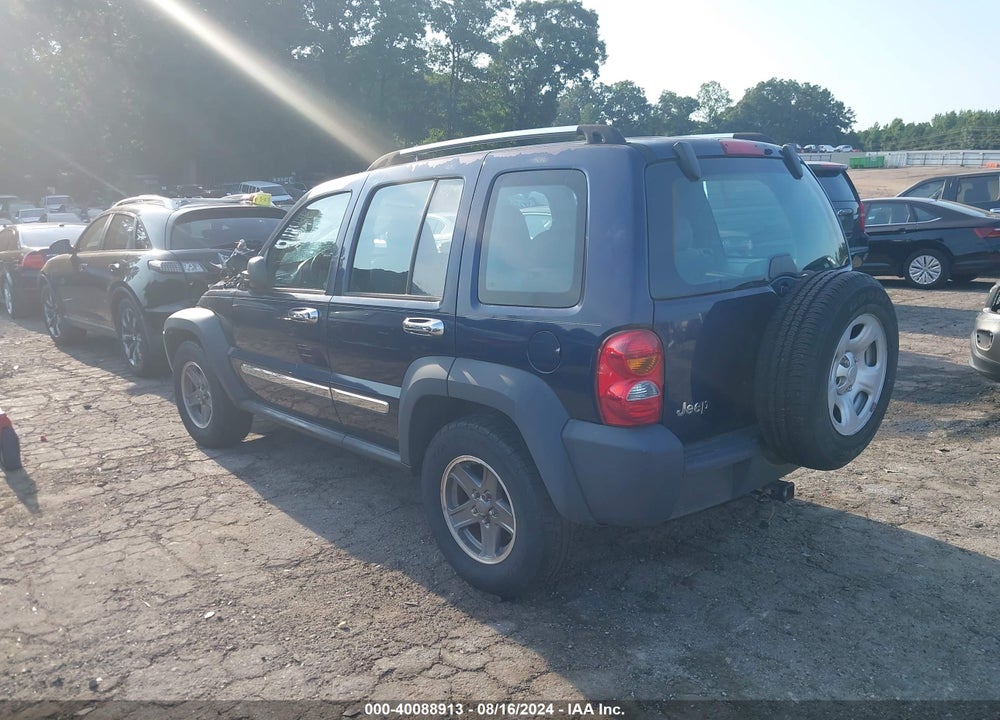 2006 JEEP LIBERTY SPORT VIN: 1J4GK48K46W106523