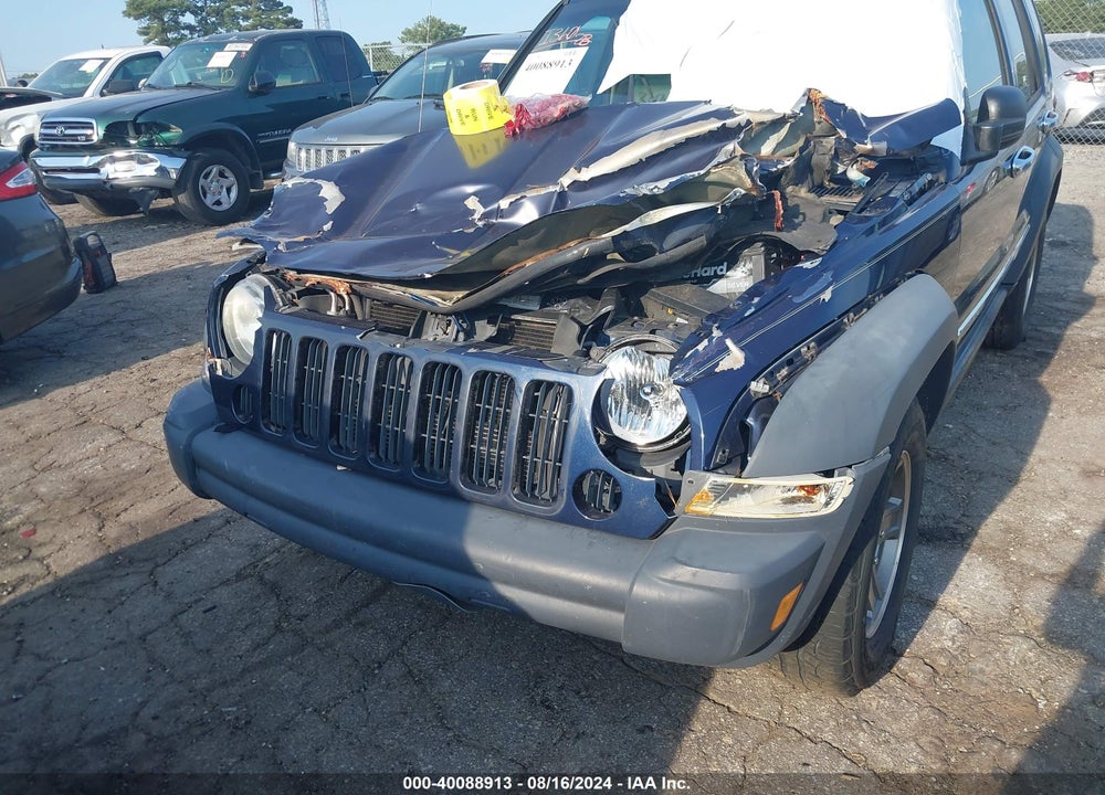 2006 JEEP LIBERTY SPORT VIN: 1J4GK48K46W106523