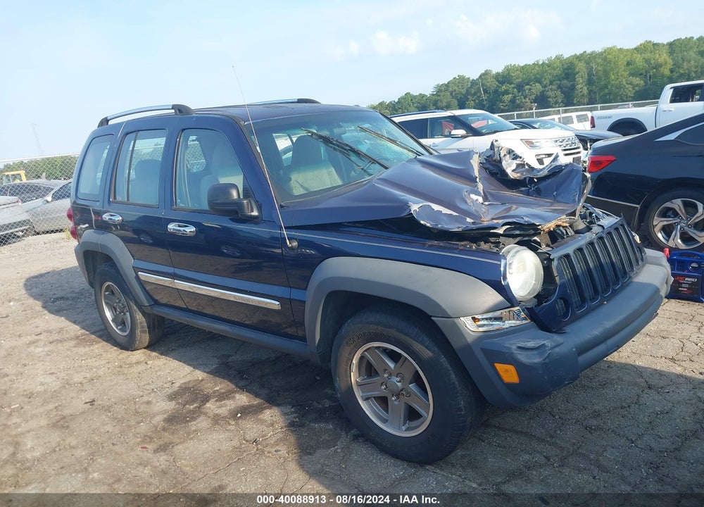 2006 JEEP LIBERTY SPORT VIN: 1J4GK48K46W106523