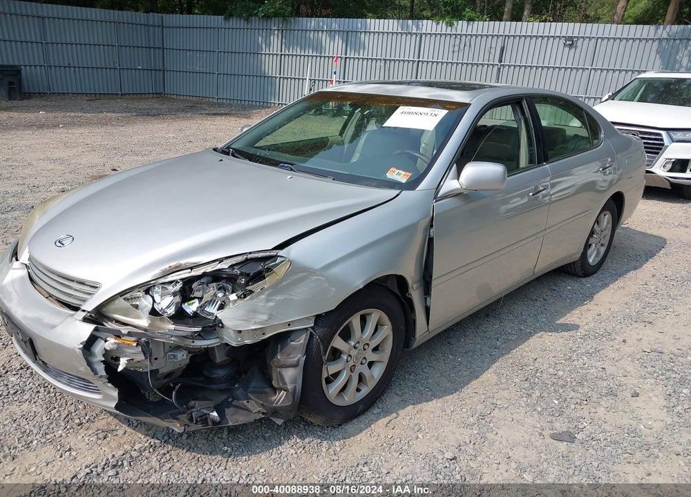 2003 LEXUS ES 300 VIN: JTHBF30G530096944